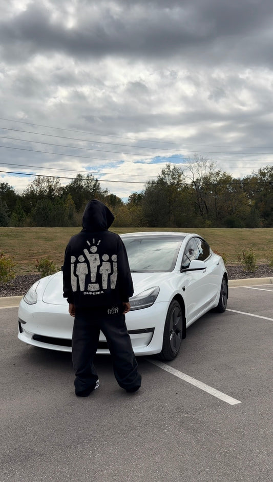 “SUPERIA Sweatsuit – Blackout Edition” (Pre- Order)