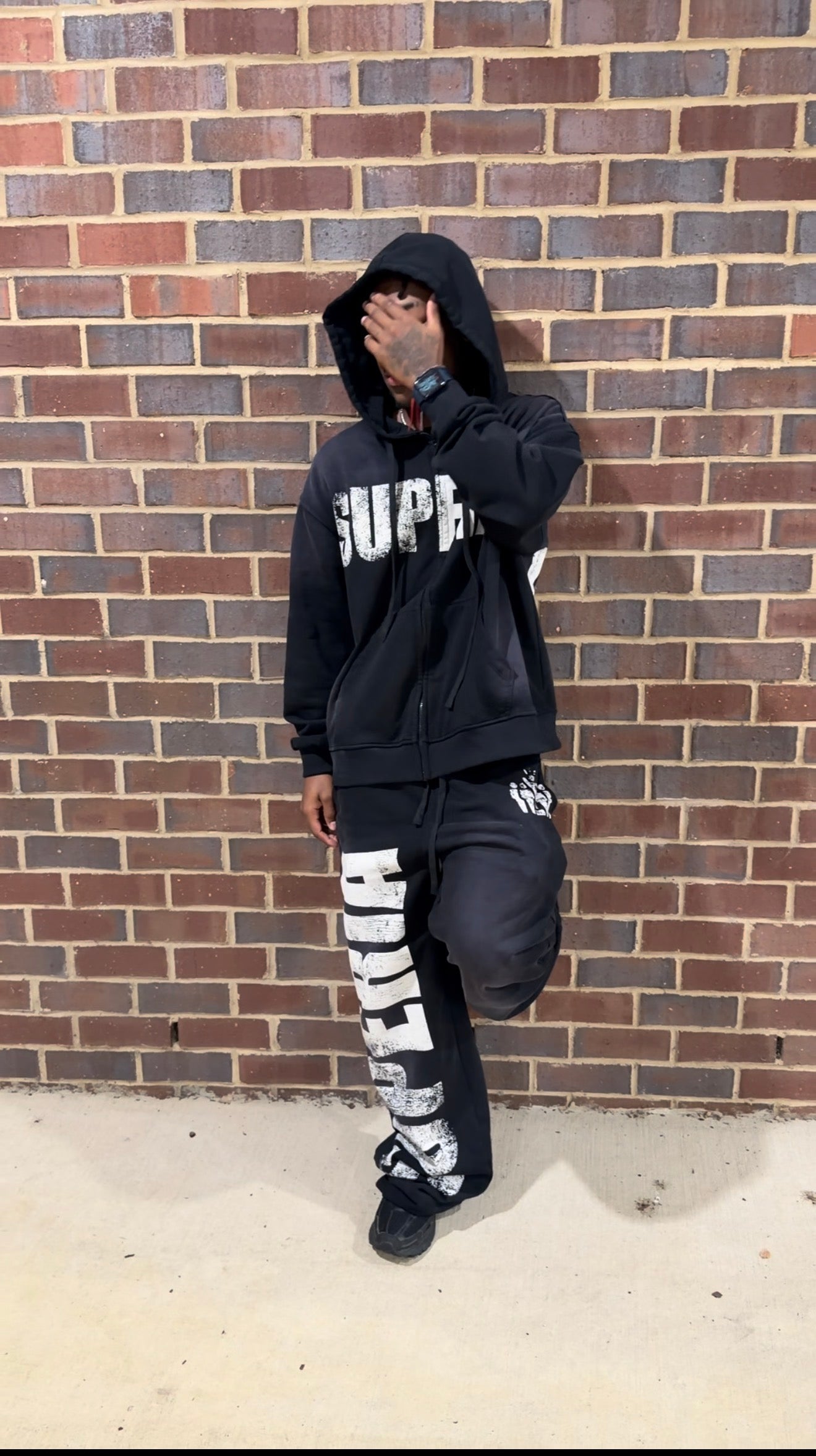 “SUPERIA Sweatsuit – Blackout Edition” (Pre- Order)